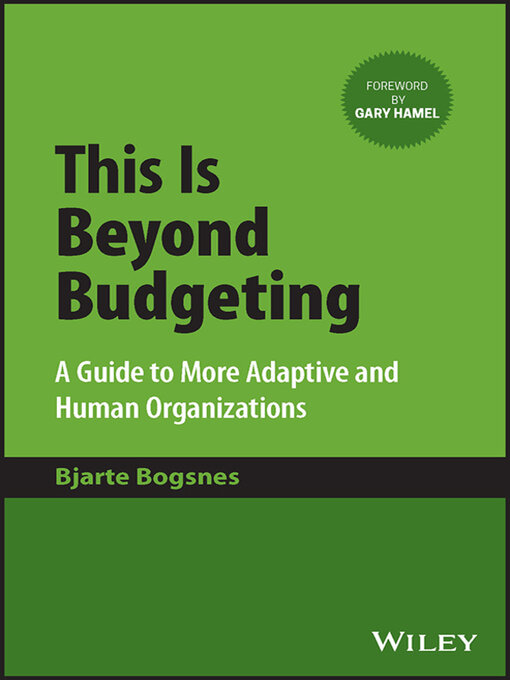 Title details for This Is Beyond Budgeting by Bjarte Bogsnes - Available
